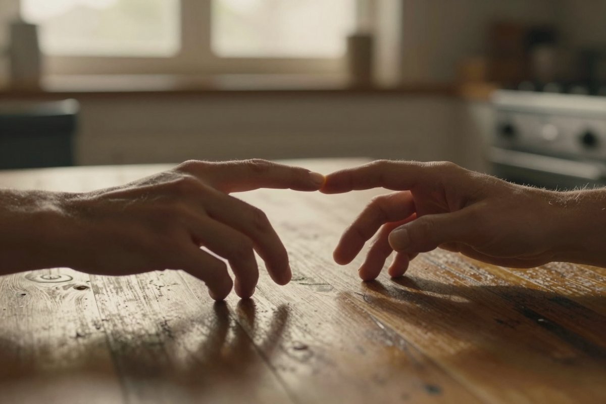 Almost touching