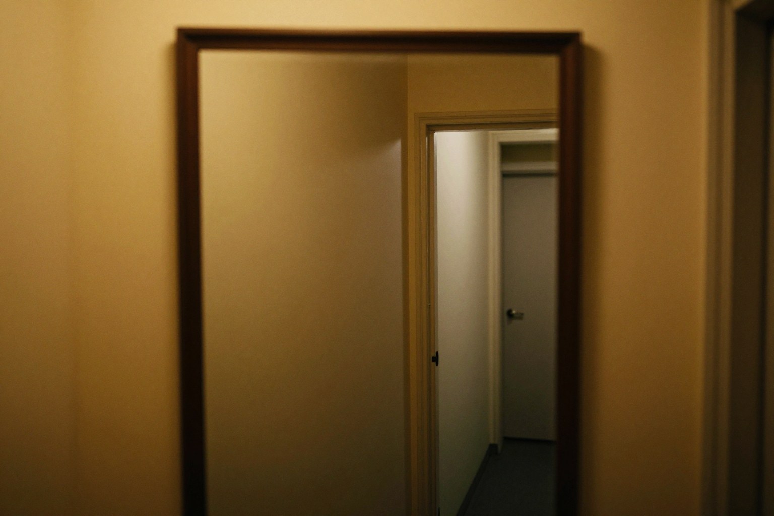 The mirror that doesn't quite match