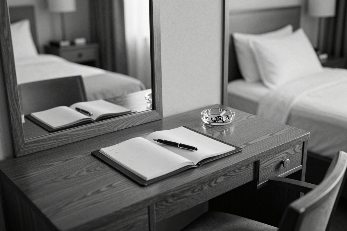 A hotel letter, 1963