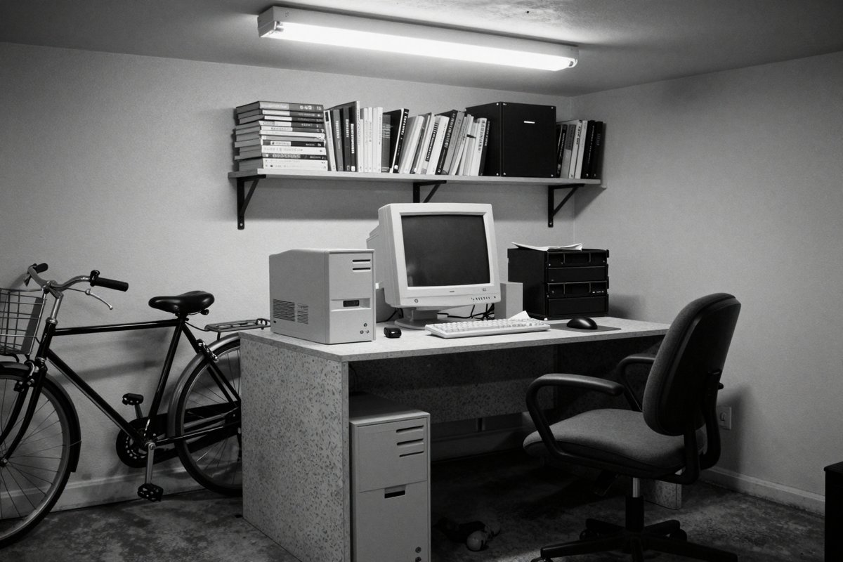 A converted garage, 1997