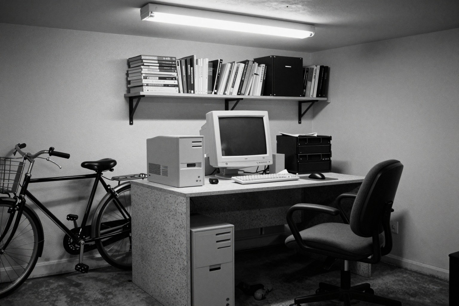 A converted garage, 1997