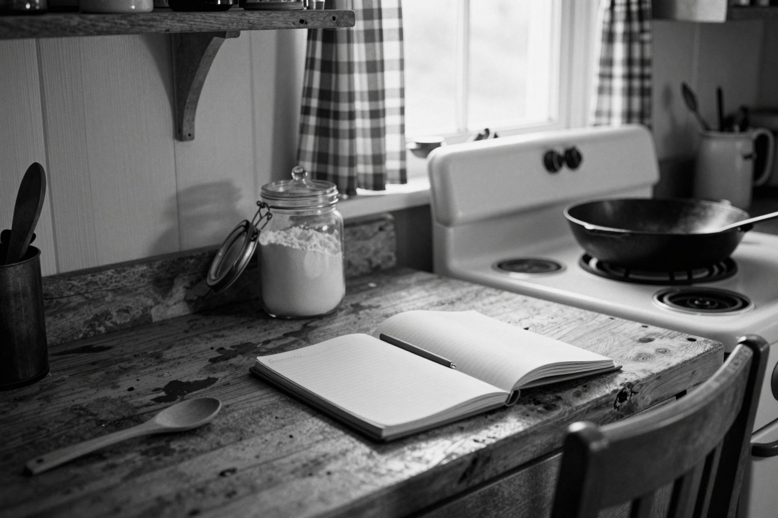 A farmhouse kitchen, 1978