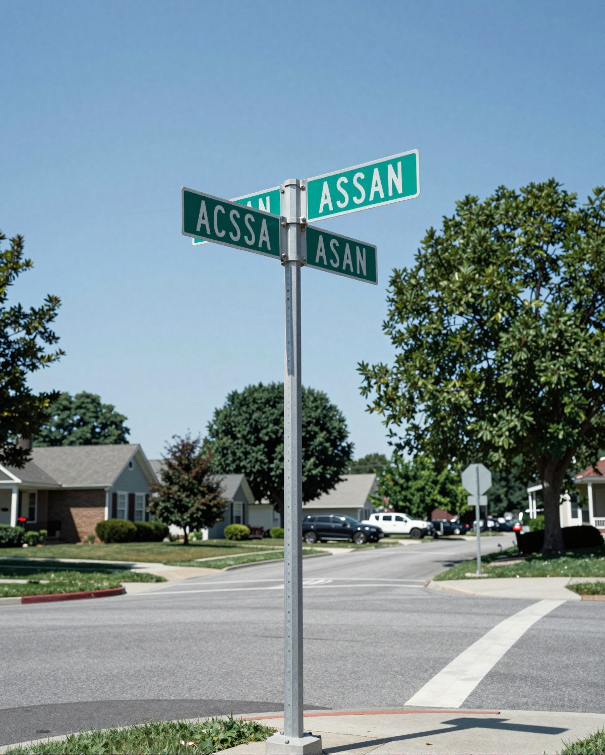 An intersection elsewhere