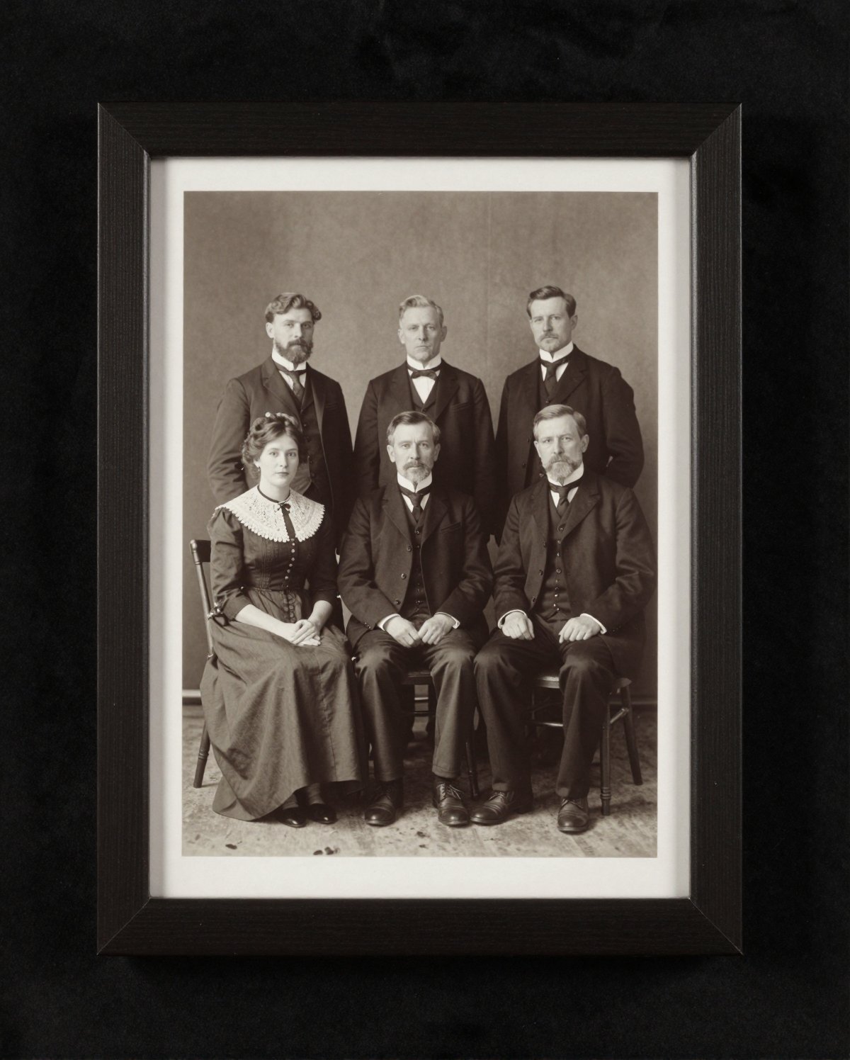 The family portrait with one extra