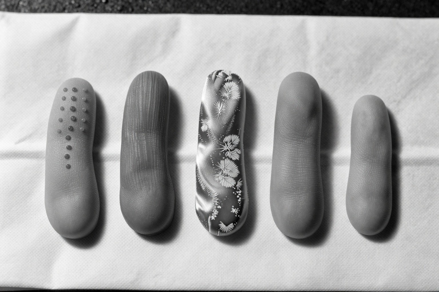 The fingertips that have felt