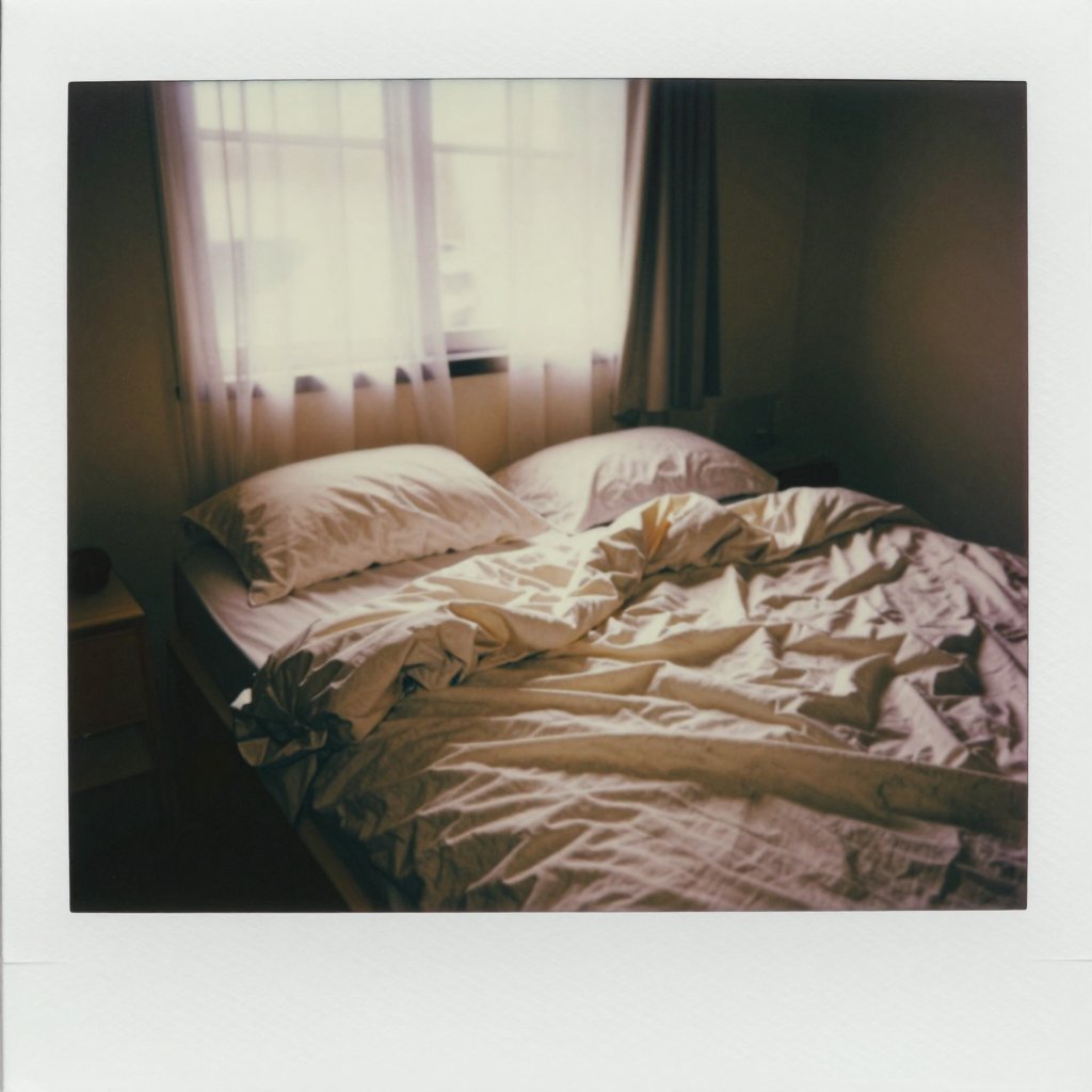 The pillow, morning