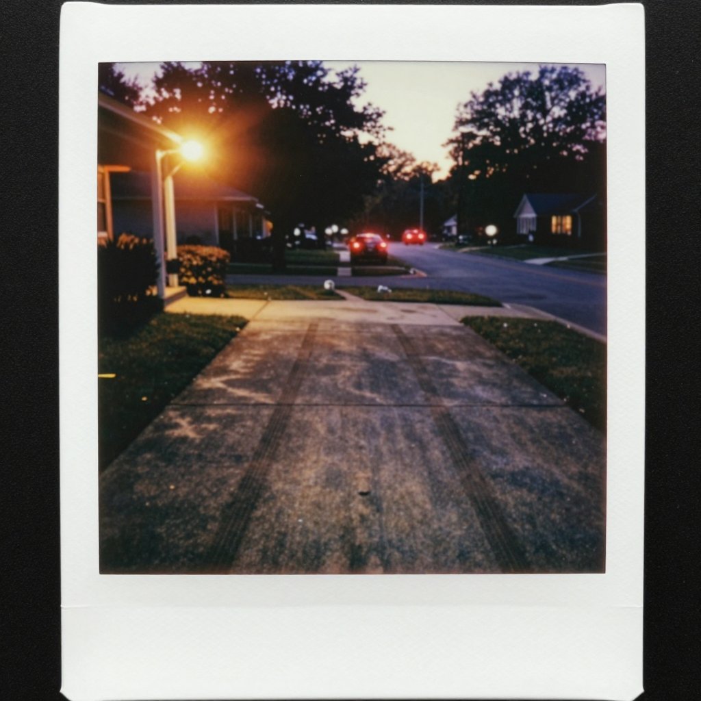The driveway