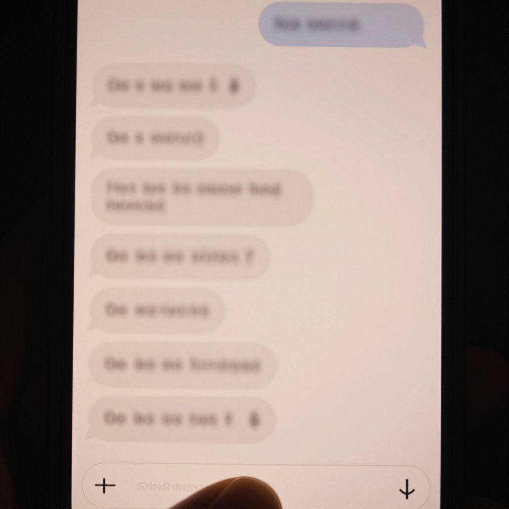 The unsent message